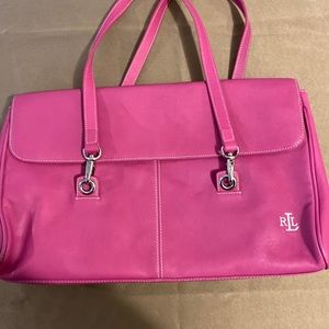 Lauren Ralph Lauren Pink bag (Has tags)